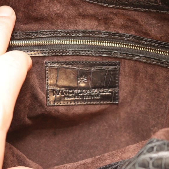 Nancy Gonzalez Crocodile Hobo Handbag  Shoulder Bag - Picture 9 of 15